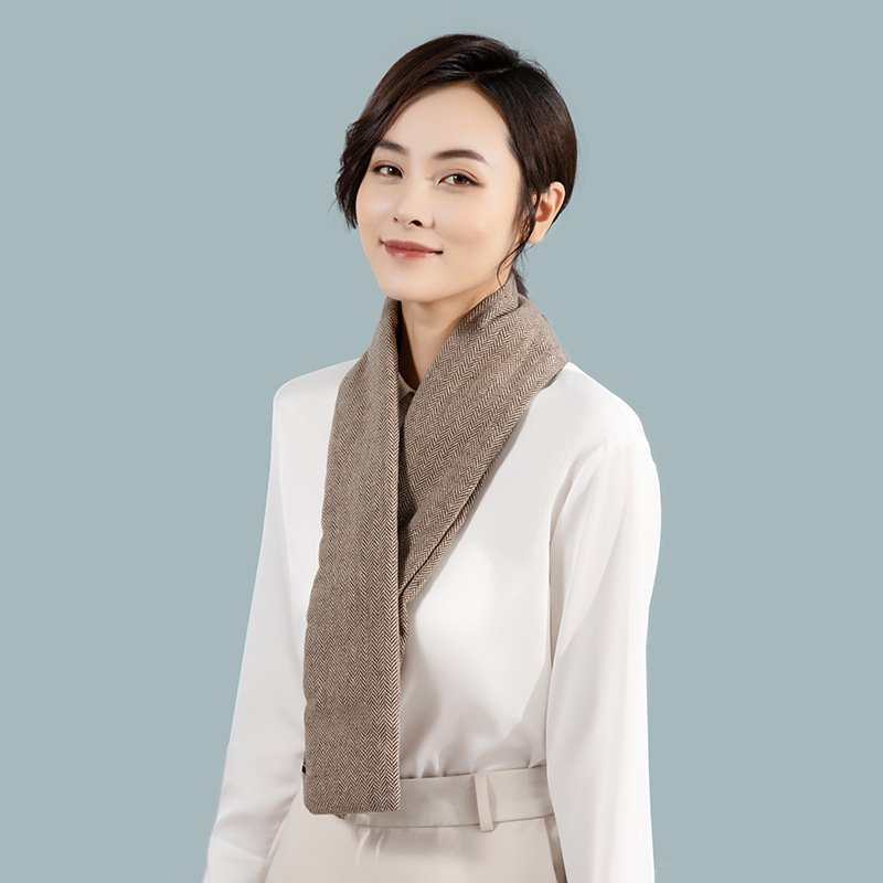 Stay Warm with Graphene Heating Scarf - Rechargeable Far Infrared