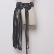 Edgy Chic Fringe Belt