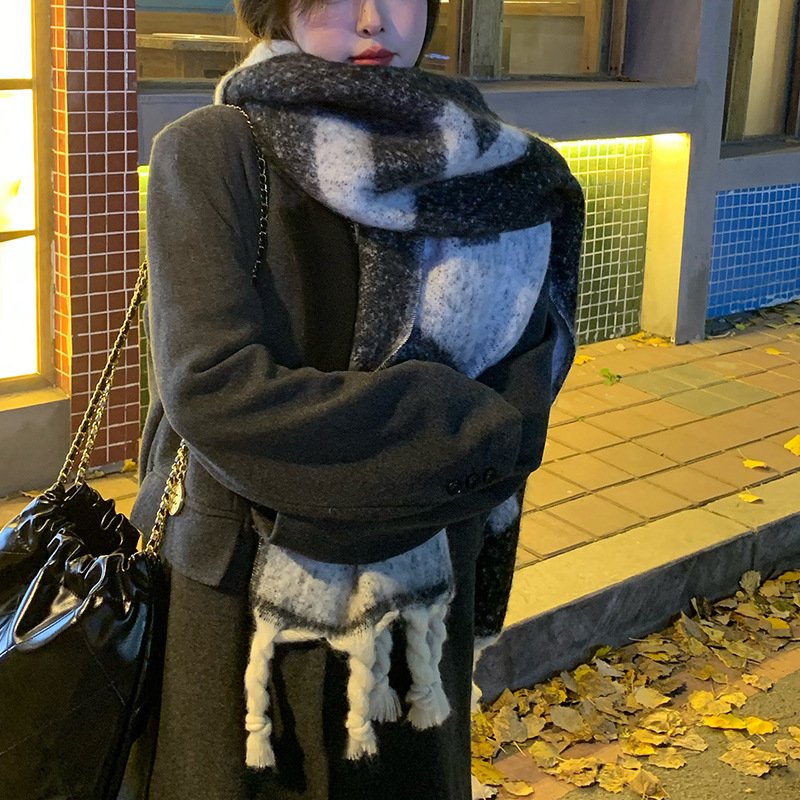 Cozy Fringe Scarf for Women