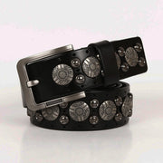 Adjustable Leather Belt for Men and Women