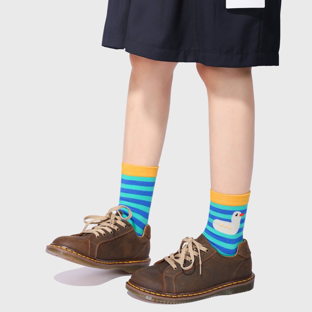 Cute Cartoon Animal Socks for Women