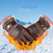 Warm Motorcycle Gloves for Men
