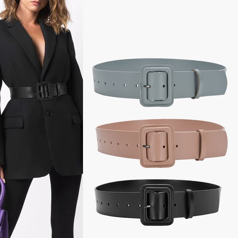 Women's Fashion Belt Waist Sweater Decoration Dress Skirt Wide Waistband Coat Belt