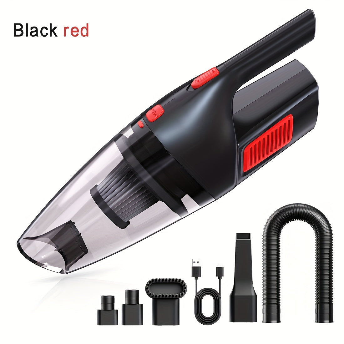 Wireless Convenient Handheld Car Vacuum Cleaner, Powerful Suction Kitchen Floor Cleaning Supplies, USB Charging Mini Cleaning Dust Collector, Suitable For Cars, RV, Home, Office, Industrial Sites...