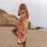 Beach Chiffon Scarf for Sun Protection