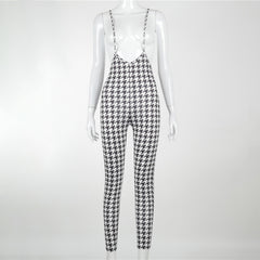 European And American Women's New Tight-Fitting Slim High-Waist Hip Suspenders