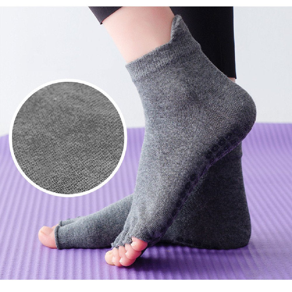 Soft Five-Finger Sock for Women - Breathable Combed Cotton