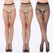 Ultra-Thin Velvet Fishnet Stockings for Women