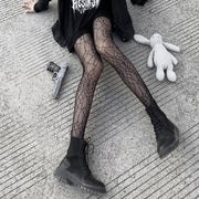 Unique Cobweb Pattern Socks for Women