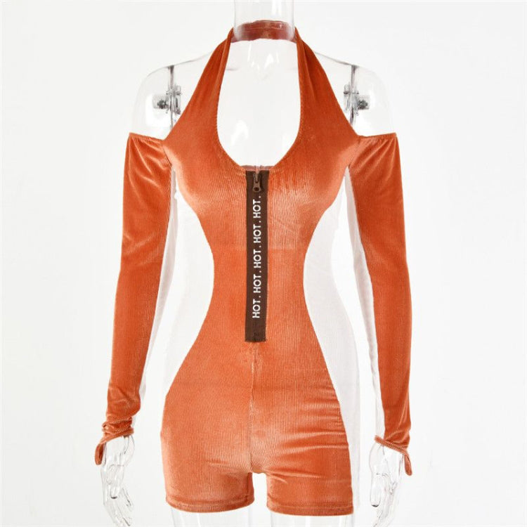 Open Back Sexy Jumpsuit Women's