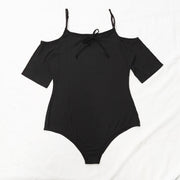 Plus-Size Sexy Off-Shoulder Elegant Jumpsuit