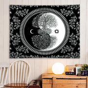 Bedroom Ecoration Tapestry to Map Custom Digital Printing Net Red Background Cloth Hanging Cloth
