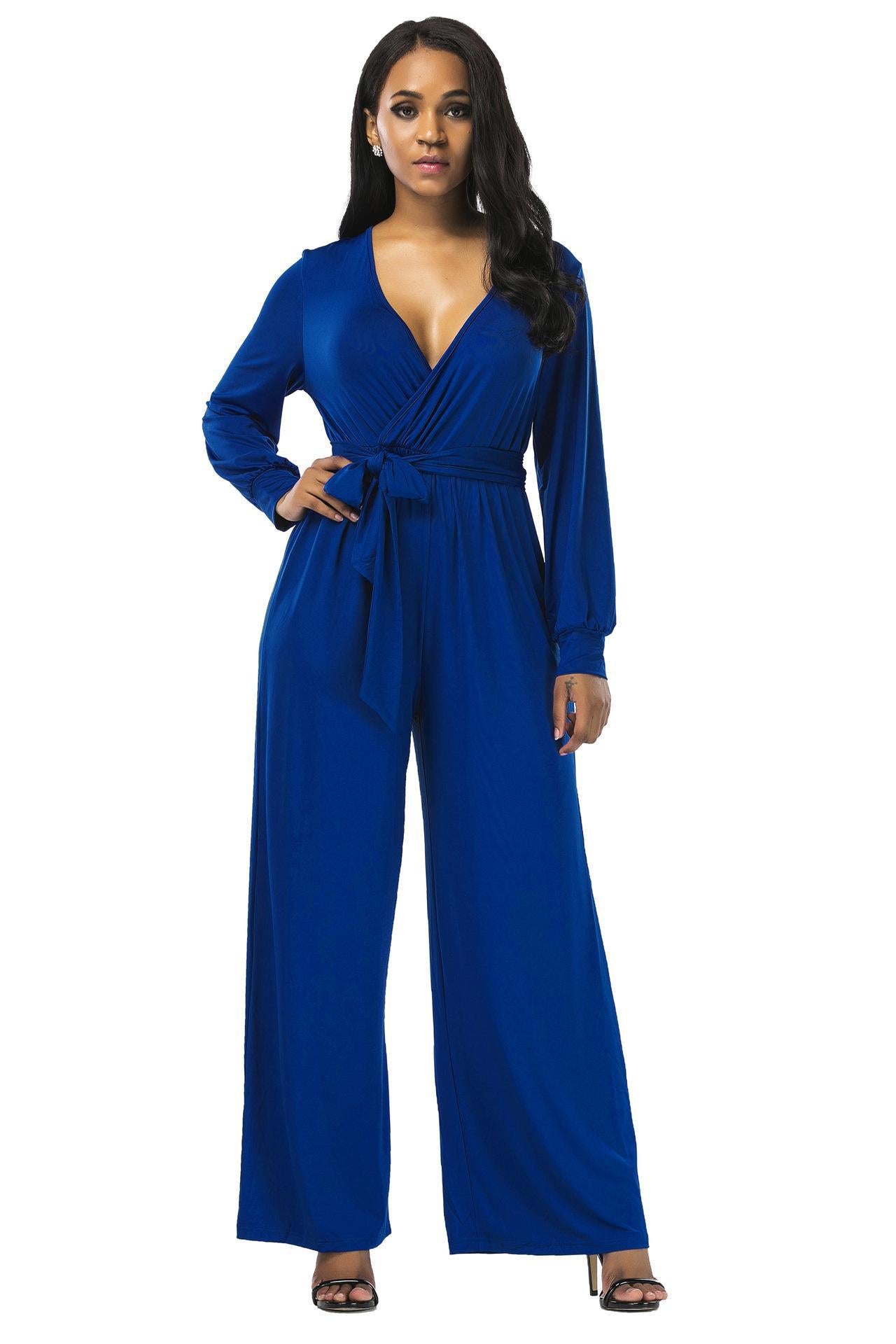 Chic Cotton Wide-Leg Jumpsuit for Casual Summer Style