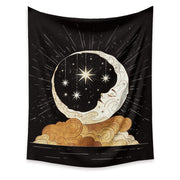 Moon Tapestry Home Decor Background Cloth Wall Hanging Tapestry
