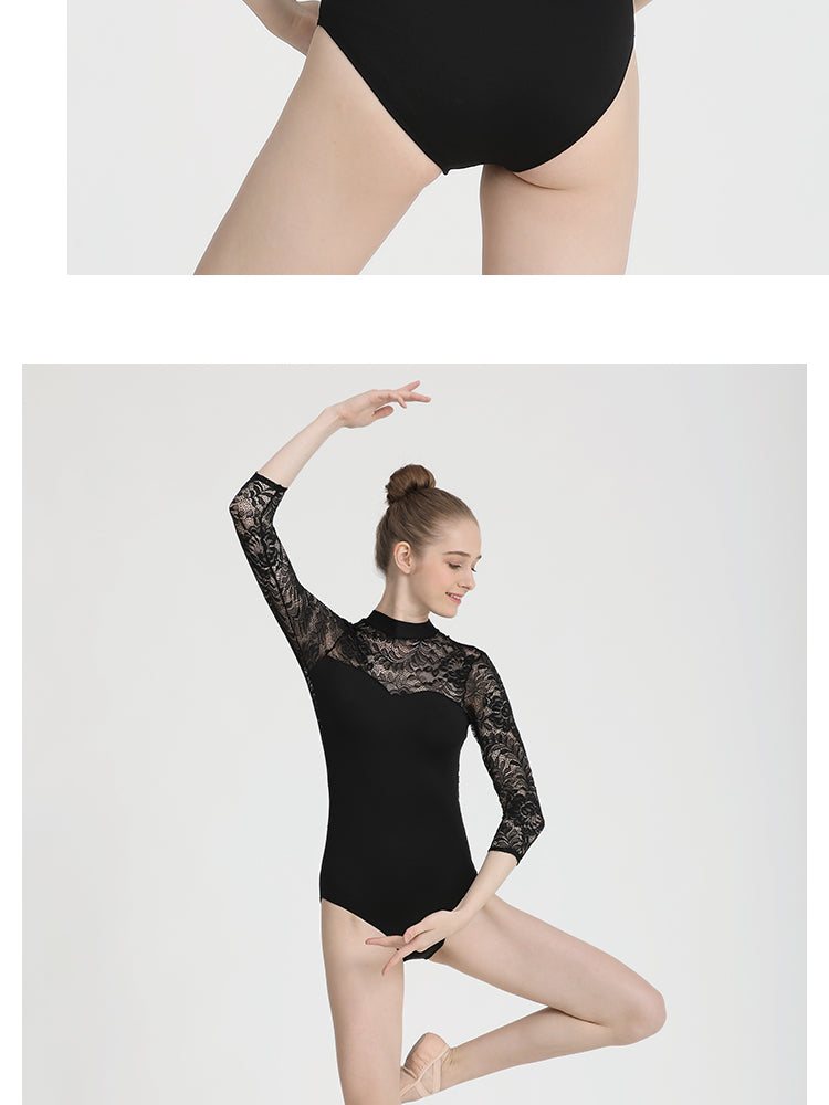 Women's Lace Ballet Bodysuit & Aerial Yoga Jumpsuit