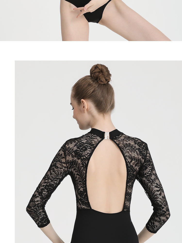 Women's Lace Ballet Bodysuit & Aerial Yoga Jumpsuit