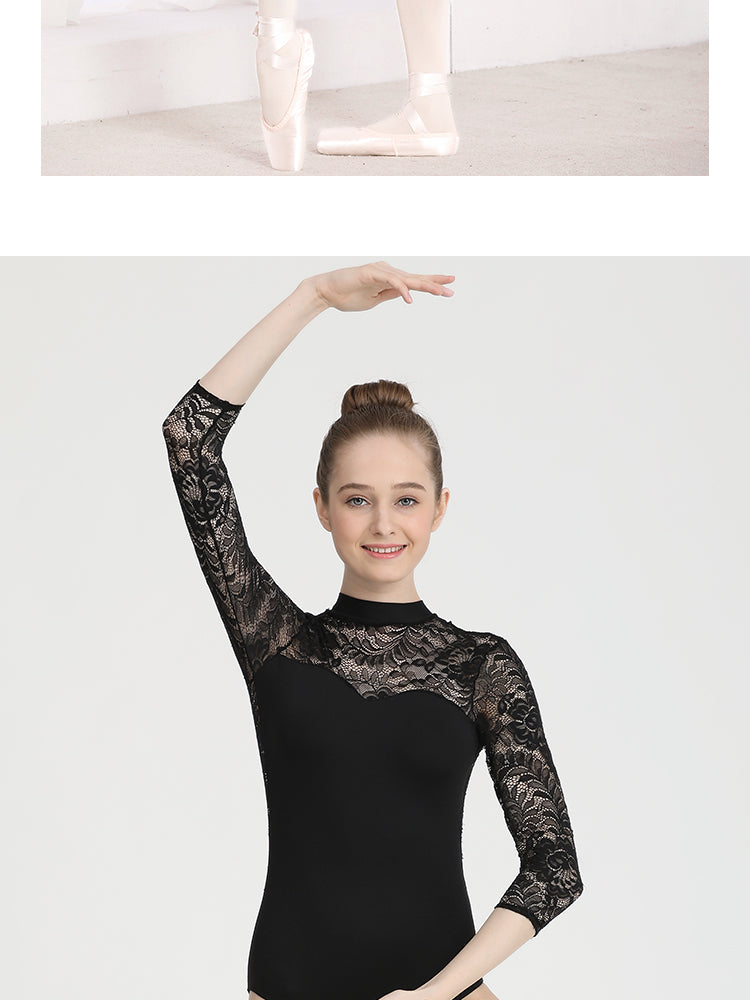 Women's Lace Ballet Bodysuit & Aerial Yoga Jumpsuit