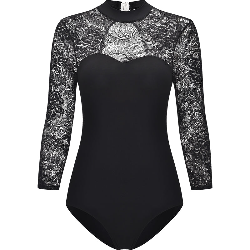 Women's Lace Ballet Bodysuit & Aerial Yoga Jumpsuit