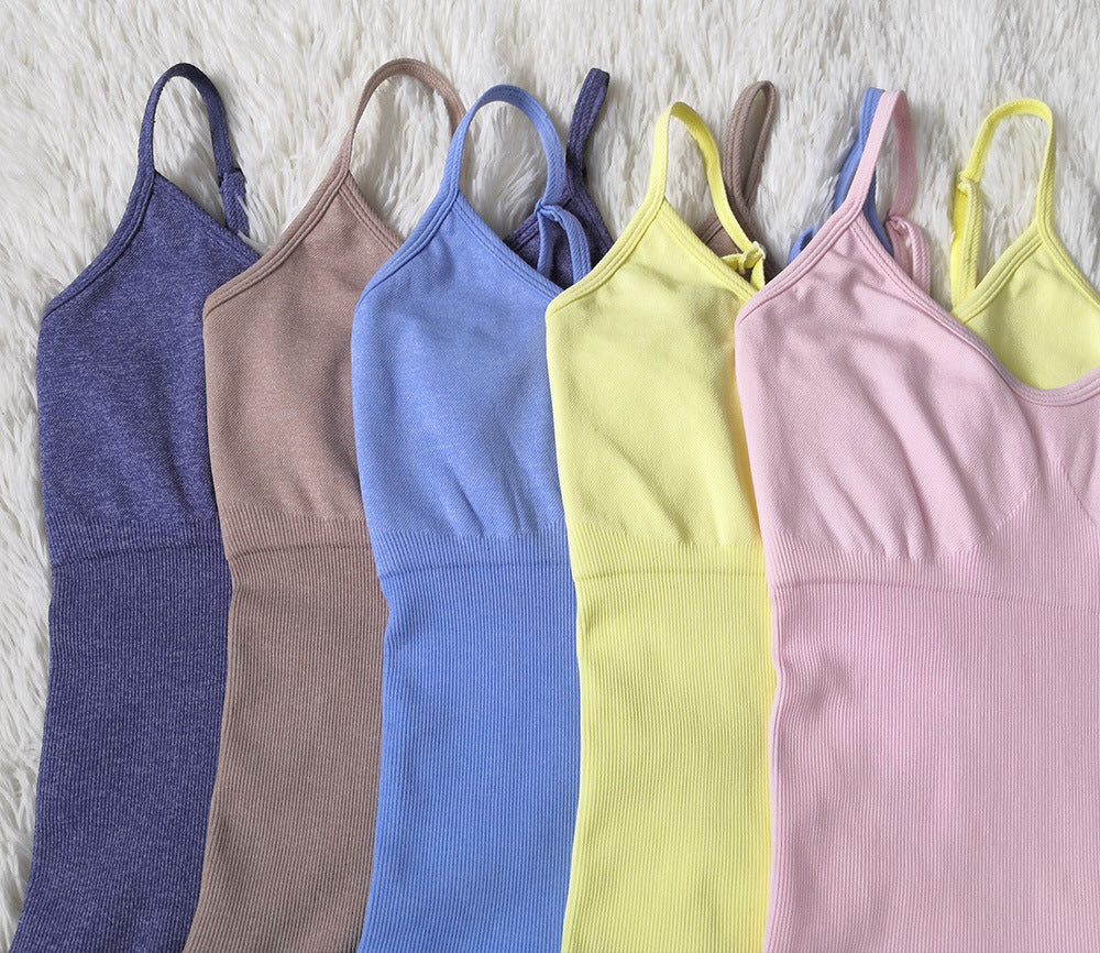 Seamless Women's Active Camisole Jumpsuit for Yoga & Dance