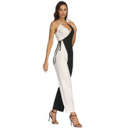 Chic Colorblock Sling Jumpsuit for Women