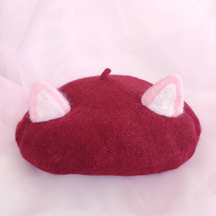 Warm Cat Ears Hat