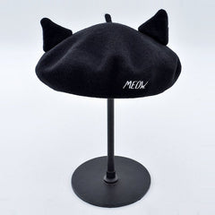 Chic Cat Ear Beret