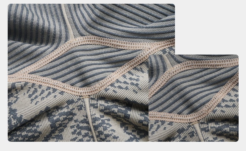 Seamless Knit Long Sleeve Yoga Suit for Women