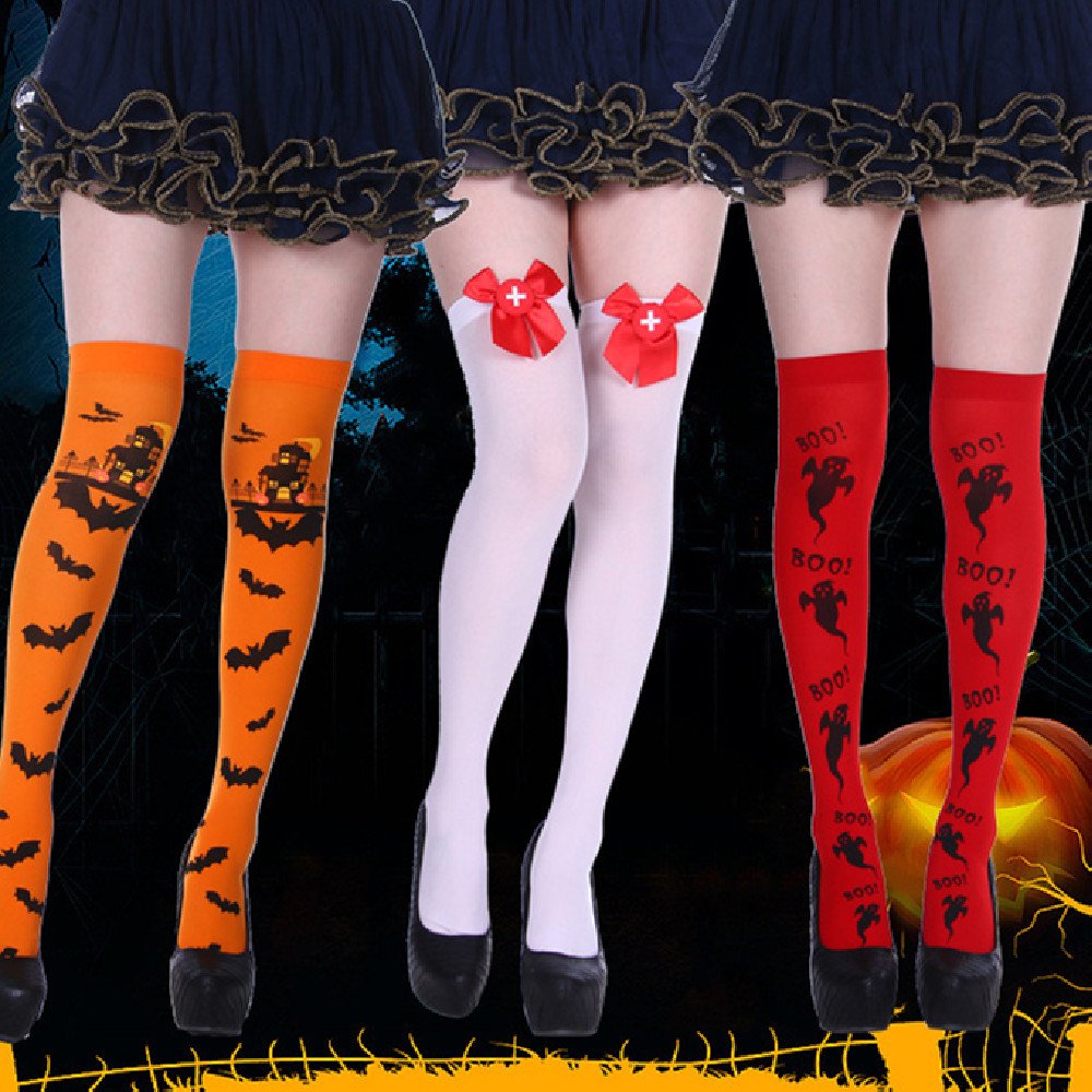 Fun Halloween Knee Socks for Nurses