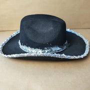 Sequin Denim Hat