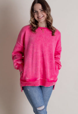 Cozy Loose Cotton Washed Autumn & Winter Sweater