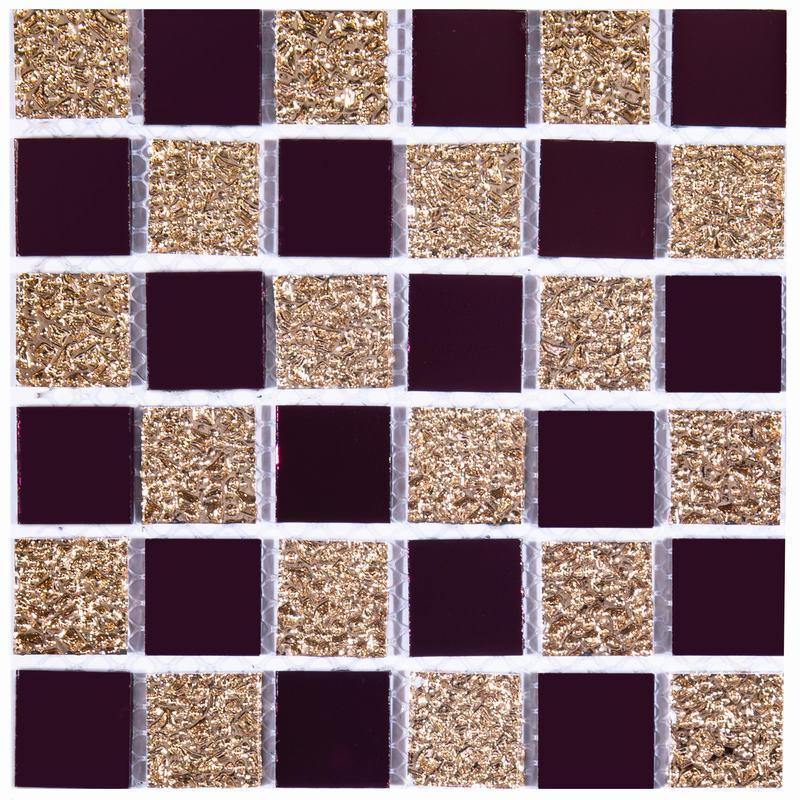 Pvc Imitation Tile Sticker Waterproof and Oil-proof Kitchen Floor Wall Self-adhesive Wallpaper Mosaic Tempered Crystal Film
