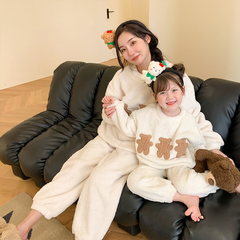 Cozy Winter Parent-Child Pajama Set