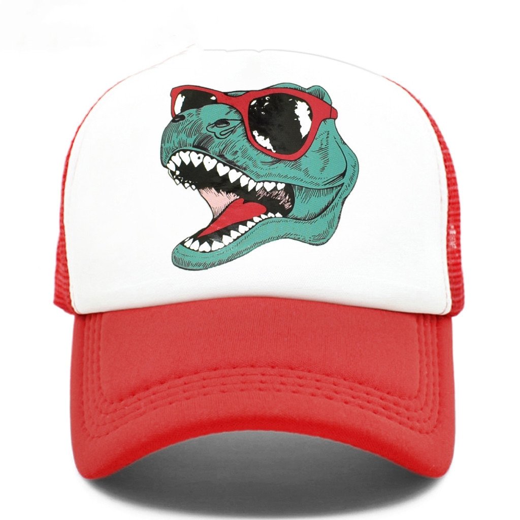 Dino Print Cap