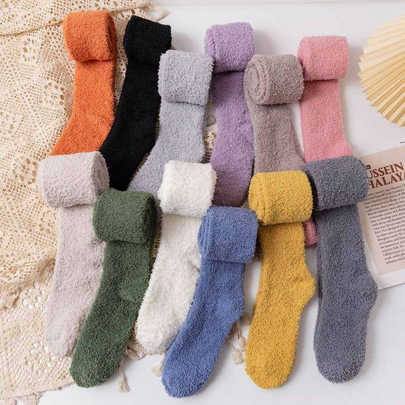 Kids' Knee Socks for Warmth and Hair Loss Prevention