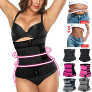 Women Waist Trainer Bodysuit Slimming Shaper Corset 2-3 Belts Workout Shaper