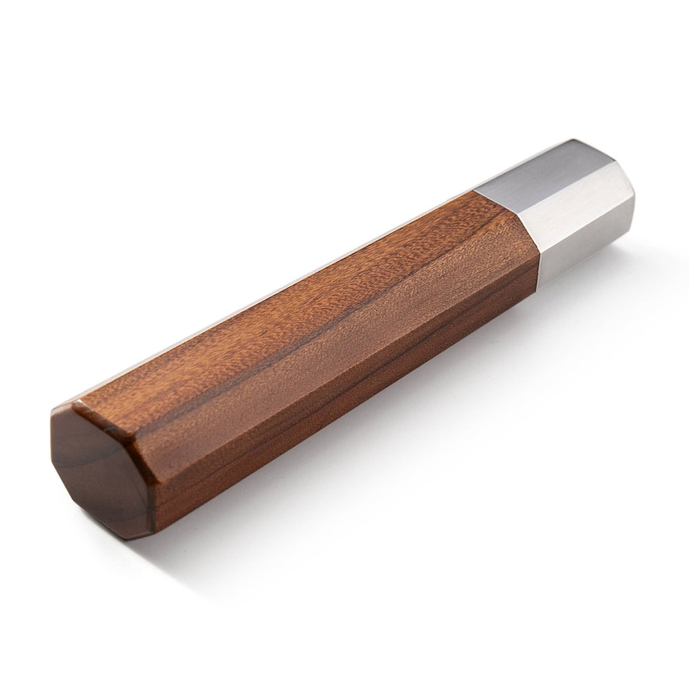 Barbecue Fork Handle Through Hole Wooden Handle for Kitchenware