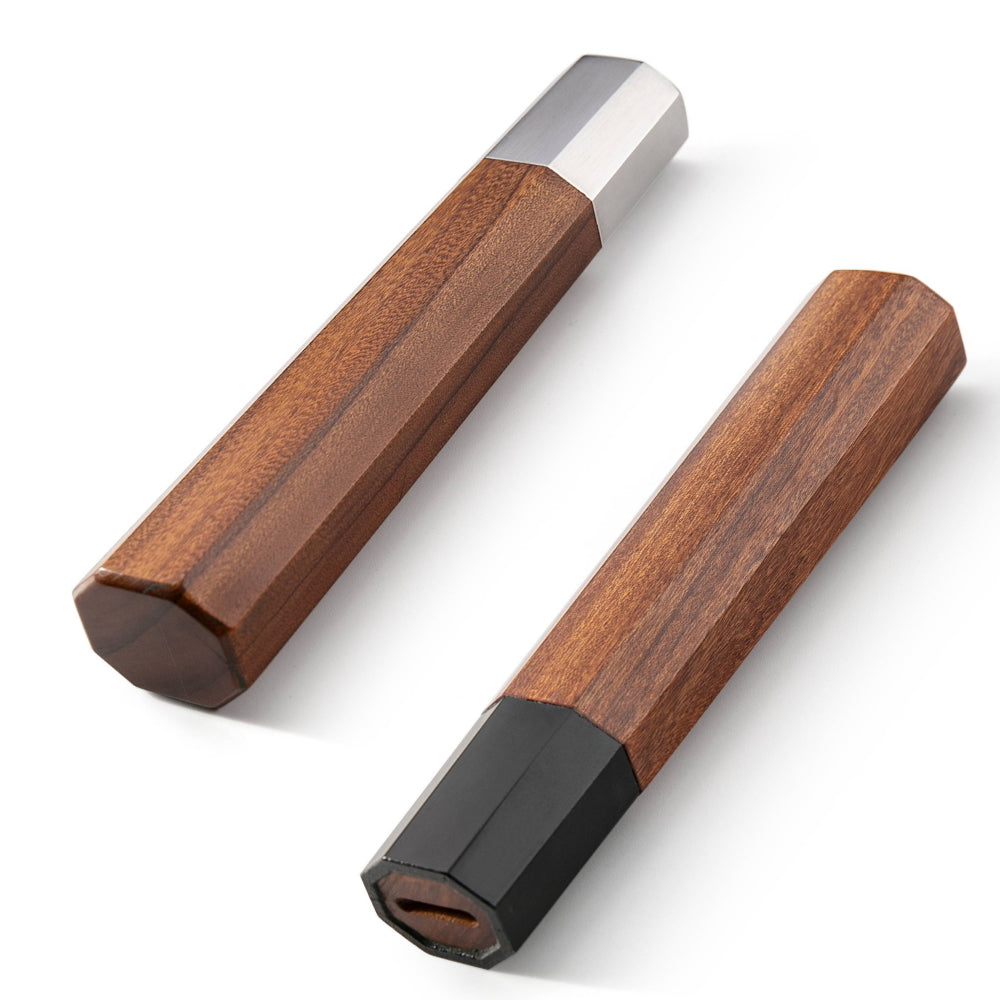Barbecue Fork Handle Through Hole Wooden Handle for Kitchenware