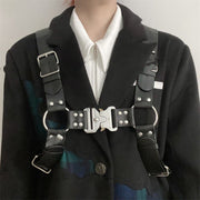 Goth Punk Adjustable Strap Belt for Women