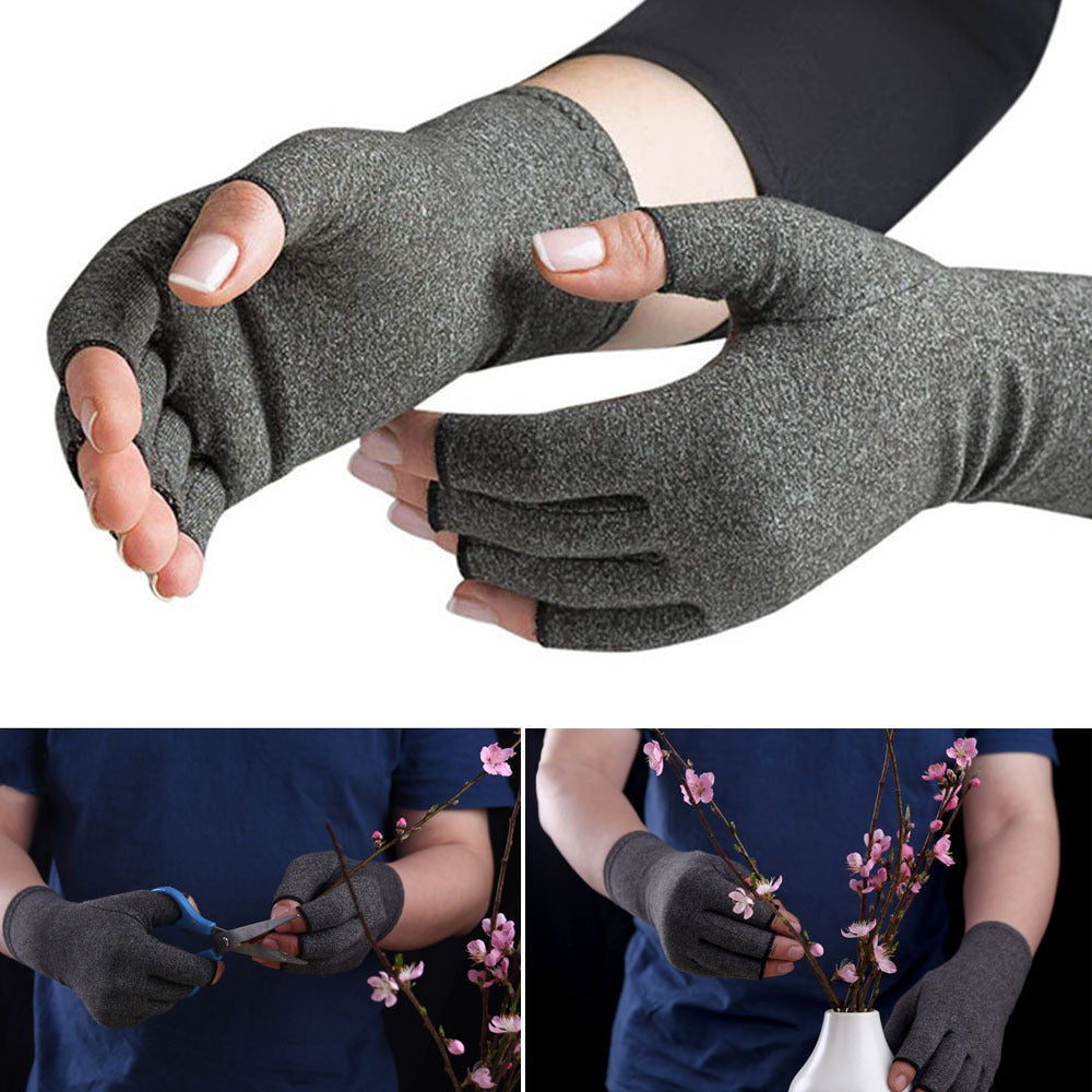 Rehabilitate Hands with Ease: Fingerless Pressure Gloves