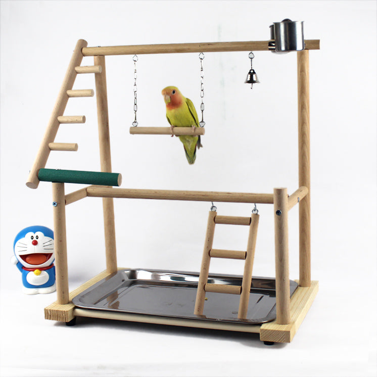Cockatiel Training Swing & Climbing Ladder