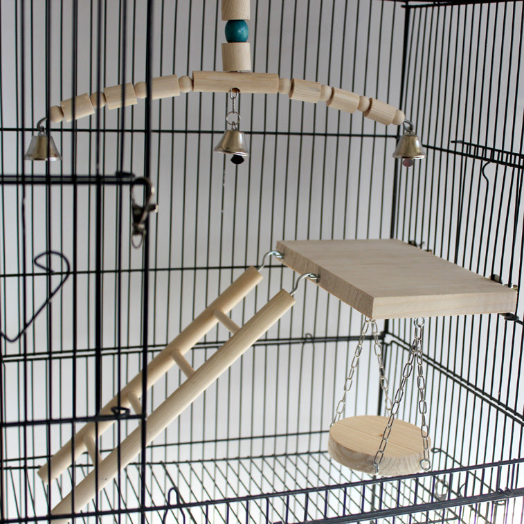 Wooden Swing Ladder for Boredom Relief