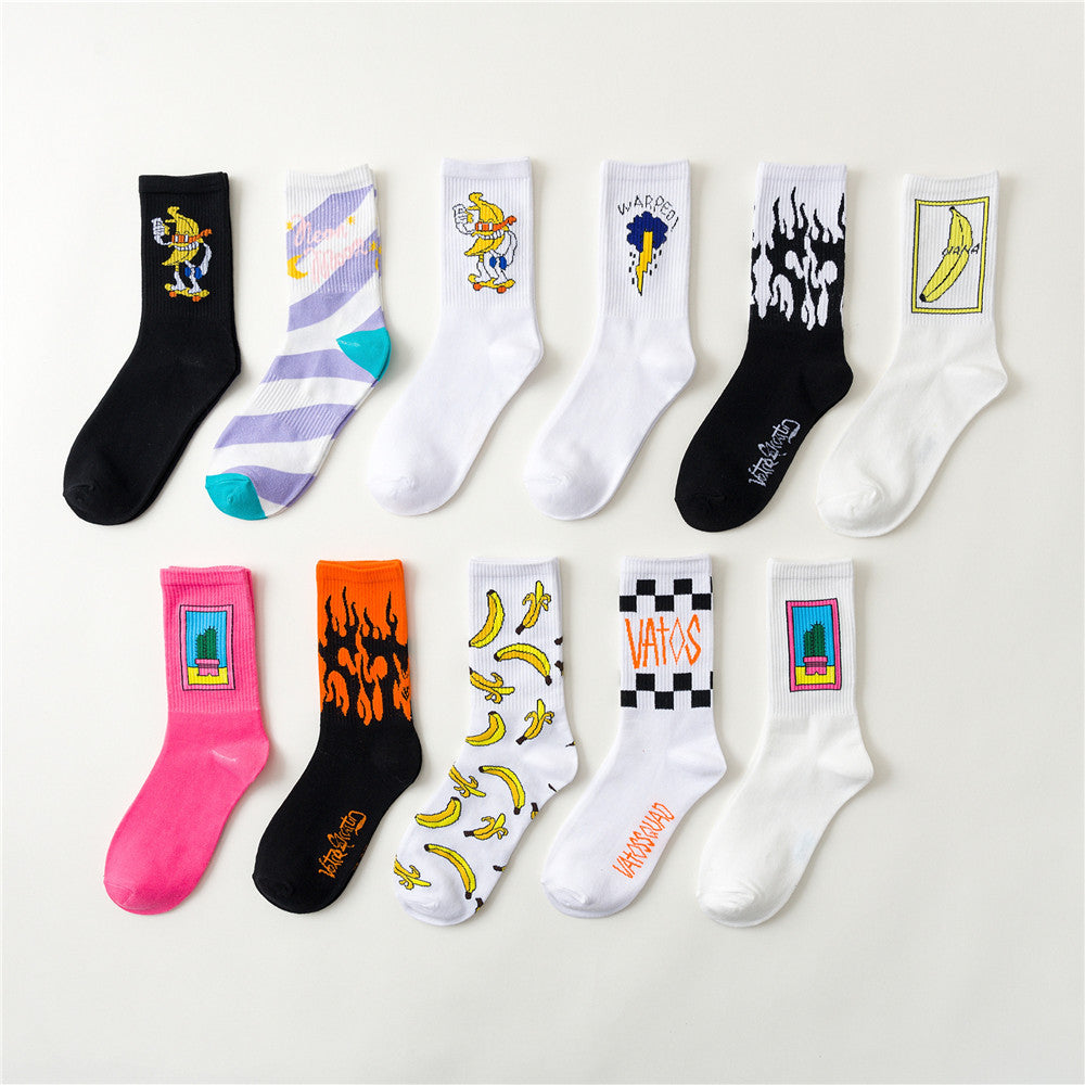 Vibrant Couple Socks Set
