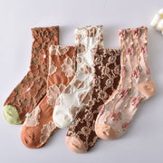 Cozy Floral Socks