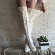 Comfortable Long Knee-Length Socks for Women