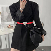 Simple Leather Belt for Women
