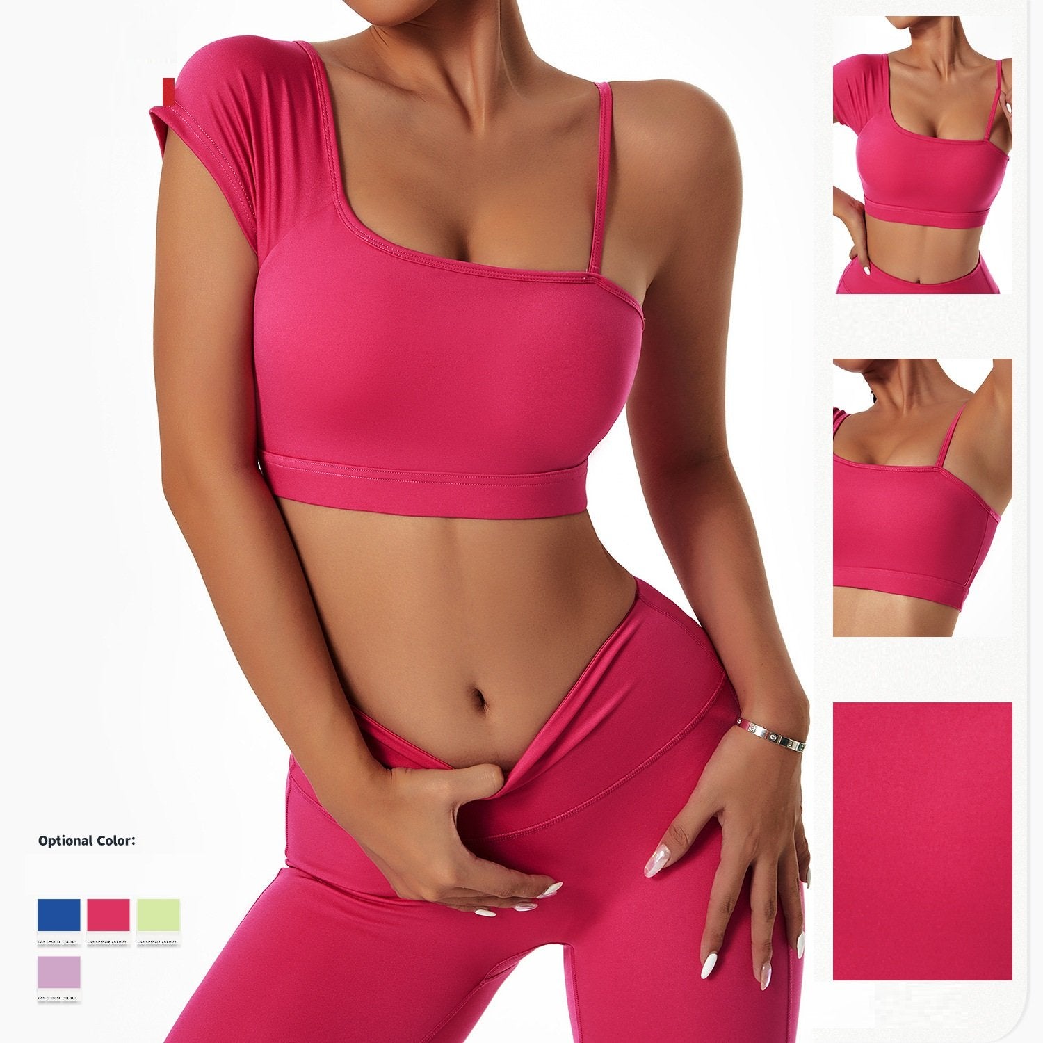 Women's Quick-Drying Yoga Suit for Running and Cycling