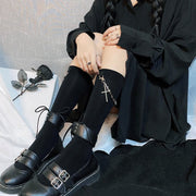 Cross Pendant Socks