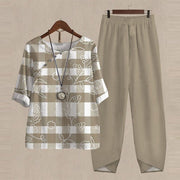 Women's Spring Plaid Jumpsuit