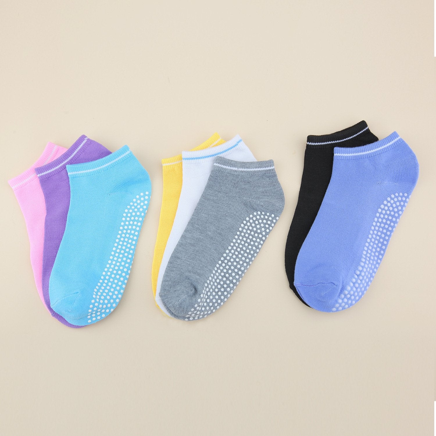 Non-Slip Yoga Socks for Indoor Fitness