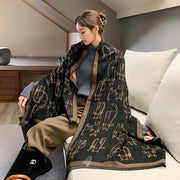 Stay Warm in Style with Faux Cashmere Scarf